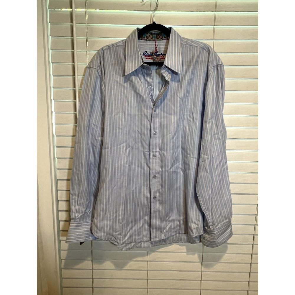 Robert Graham Patterned Long Sleeve Button Up Shirt‎ - Size XL